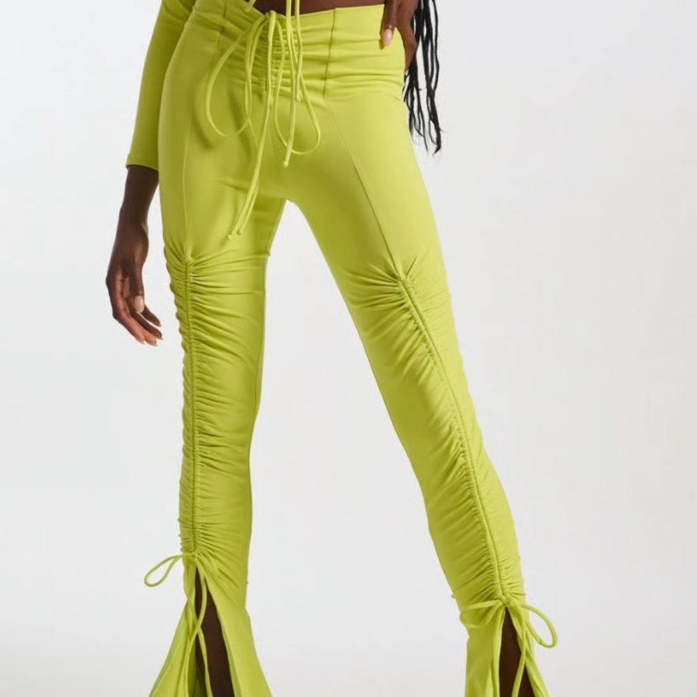 Port de Bras Lisbon leggings in Neon